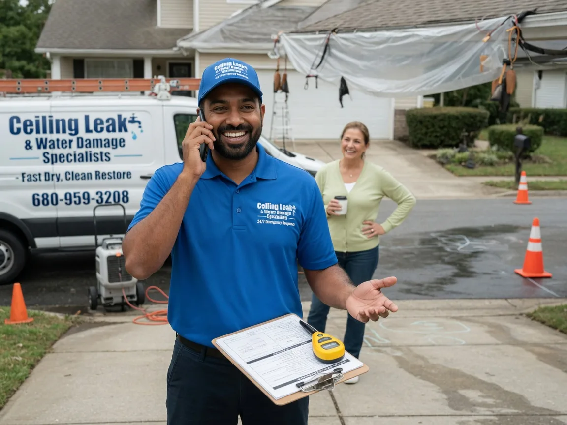 Ceiling Leak Cleanup Larsen Bay, AK FAQs